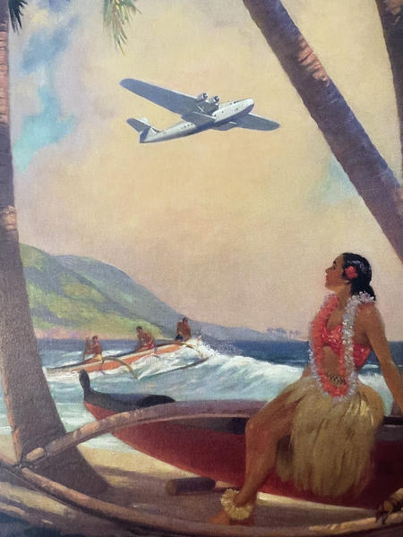 Bild ur boken "Den flygande kanoten". Ruehl Fredrick Heckman 1940.