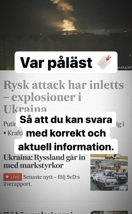 Var påläst!